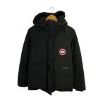 CANADA GOOSE◆ダウンジャケット/S/コットン/BLK/4572JL/シタデルパーカ/前身頃・袖周り状態考