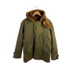 U.S.AIR FORCE◆B-11/フライトジャケット/38/--/KHK/無地/8300-541705