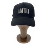 AMIRI◆メッシュキャップ/--/コットン/BLK/無地/メンズ