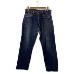 EVISU◆ストレートパンツ/34/コットン/IDG/無地