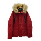 ショッピングschott Schott◆ダウンジャケット/XL/ポリエステル/RED/無地/3162030//