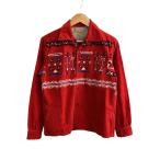 Style Eyes◆ネルシャツ/S/コットン/RED