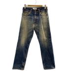 EVISU◆EVISU PARIS/TAILLE/ピカソ調/カモメ/ボトム/32/コットン/BLU