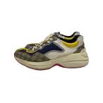 ショッピングgucci GUCCI◆Rhyton ライトン ローカットスニーカー/UK8/マルチカラー