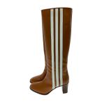 GUCCI◆ロングブーツ/37/CML/レザー/7155