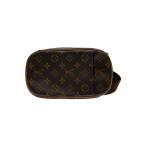 LOUIS VUITTON* небольшая сумочка * gun ju_ монограмма * парусина _BRW/ кожа /BRW/ общий рисунок //