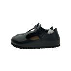BIRKENSTOCK◆サンダル/23cm/BLK/レザー
