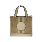 COACH◆デンプシー/シグネチャー/2WAY/ショルダーバッグ/キャンバス/BEG/総柄/C8417//