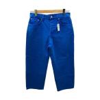 ショッピングstussy STUSSY◆ストレートパンツ/28/コットン/BLU/116577