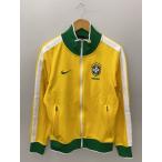 ショッピング２０１０ NIKE◆2010/トラックジャケット/ブラジル代表/S/ポリエステル/YLW/370285-703/ヨゴレ有