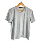 LOUIS VUITTON◆Tシャツ/L/コットン/GRY/RM171Q JC8 HAY51W