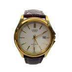 CASIO* ручной завод наручные часы / аналог / кожа /WHT/BRD/MTP-1183//
