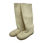 KOOS◆ロングブーツ/36/WHT/レザー