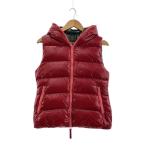 DUVETICA◆ダウンベスト/42/ナイロン/RED/無地/D.911.01-1035R