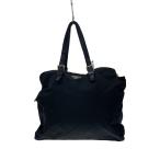 PRADA◆トートバッグ/ナイロン/BLK//