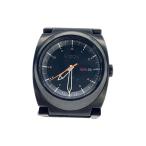 ショッピングnixon NIXON◆クォーツ腕時計/アナログ/ステンレス/BLK/BLK/THE DON