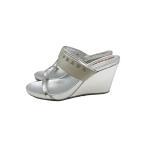 ショッピングPRADA PRADA◆サンダル/36/SLV/レザー