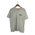 ショッピングstussy STUSSY◆Tシャツ/L/コーデュロイ/WHT/無地