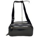 JUNYA WATANABE COMME des GARCONS◆ショルダーバッグ/エナメル/BLK/無地/JD-K 202