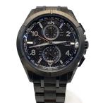 CITIZEN◆ATTESA/アテッサ/エコドライブ/ソーラー腕時計/アナログ/チタン/BLK/H800-T023975