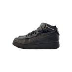 ショッピングエアフォース1 NIKE◆AIR FORCE 1 MID_エアフォース 1 ミッド/25cm/BLK/レザー