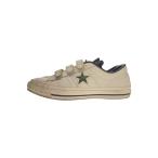 CONVERSE◆ワンスター/ローカットスニーカー/UK9.5/WHT/レザー