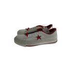 CONVERSE◆ワンスター/ローカットスニーカー/US6.5/WHT/レザー