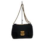 ショッピングchloe Chloe◆クロスボディバッグ/ショルダーバッグ/レザー/BLK