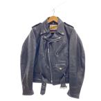 ショッピングschott Schott◆PERFECTO/ダブルライダースジャケット/36/レザー/BLK/バイカータグ