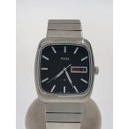 FOSSIL◆腕時計/アナログ/ステンレス/BLK/SLV/SS/FS5331
