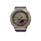 ショッピングG-SHOCK CASIO◆クォーツ腕時計_G-SHOCK/デジアナ/ラバー/SLV/BLK