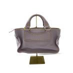 ショッピングスタッズ CELINE◆スタッズ/トリオンフ/ハンドバッグ/レザー/PUP/無地