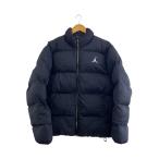 NIKE◆JORDAN BRAND AS M J ESS/ダウンジャケット/L/ナイロン/BLK/FB7332-010//