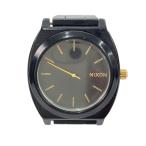 ショッピングnixon NIXON◆クォーツ腕時計/アナログ/--/BLK/THE TIME TELLER ACETATE