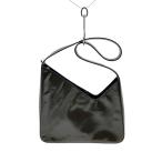 ショッピングエナメルバッグ PRADA◆ショルダーバッグ/エナメル/無地