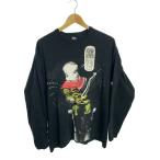 ショッピングstussy STUSSY◆長袖Tシャツ/L/コットン/BLK/エンペラーベイビーフォトT