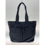 PORTER◆タンカートートバッグ/ナイロン/BLK