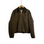 ショッピングzara ZARA◆ジャケット/L/コットン/BRW/無地