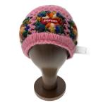 Supreme◆Crochet Beanie/ニットキャップ/--/ウール/PNK/メンズ