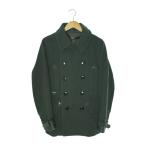 Nigel Cabourn◆ピーコート/46/ウール/GRN/無地/8040000002/MILITARY P-COAT