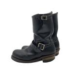 RED WING◆エンジニアブーツ/US7.5/BLK