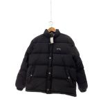 ショッピングstussy STUSSY◆ダウンジャケット/S/ナイロン/BLK/無地