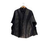 ショッピングdiesel DIESEL◆長袖シャツ/S/コットン/BLK