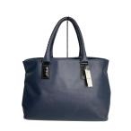 ショッピングbottega BOTTEGA VENETA◆トートバッグ/PVC/NVY/無地