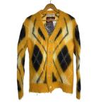 ショッピングMARNI MARNI◆カーディガン(厚手)/48/モヘア/YLW/CDMG0051Q1 UFU117