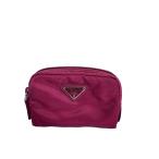 ショッピングPRADA PRADA◆ポーチ/ナイロン/PNK/無地/1NA339