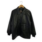 ショッピングcoach BLUCO◆24aw/LEATHER COACH JACKET/L/羊革/BLK/147-31-008