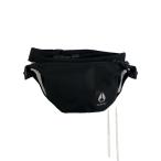 ショッピングnixon NIXON◆ウエストバッグ/ポリエステル/BLK/無地/C2851