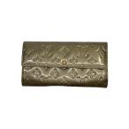 ショッピングヴェルニ LOUIS VUITTON◆ポルト・フォイユ・サラ_モノグラム・ヴェルニ_GRY/エナメル/GRY/メンズ