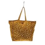 PRADA◆トートバッグ/ナイロン/YLW/無地/状態考慮